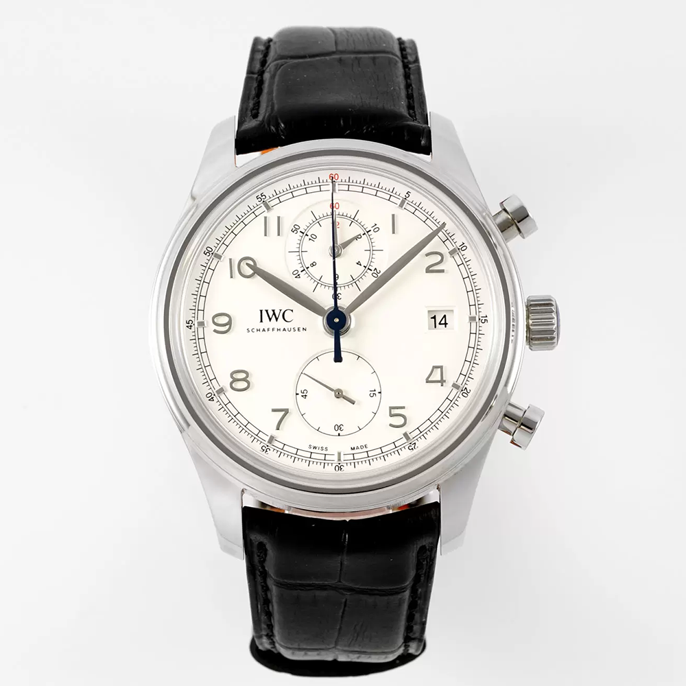 APS공장 IWC 포르투기저 오토매틱 44 화이트 다이얼 스틸 IW390403