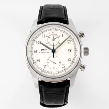 APS공장 IWC 포르투기저 오토매틱 44 화이트 다이얼 스틸 IW390403