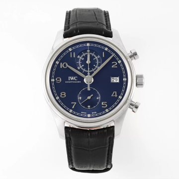 APS공장 IWC 포르투기저 오토매틱 44 청판 다이얼 스틸 IW390303