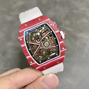 CNC커스텀 리차드밀 무타즈 에사 바르심 레드 카본 RM67-02