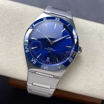 V+공장 오메가 컨스텔레이션 블루 다이얼 스틸 41mm