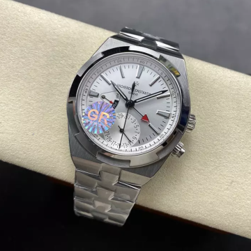 GR공장 바쉐론 콘스탄틴 어브시즈 듀얼타임 화이트 다이얼 스틸 7920V