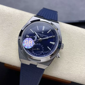 GR공장 바쉐론 콘스탄틴 어브시즈 듀얼타임 청판 다이얼 러버밴드 7920V