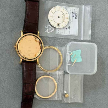 [커스텀 제작] 파텍필립 칼라트라바 무브먼트 제외 풀 정품파츠 조합