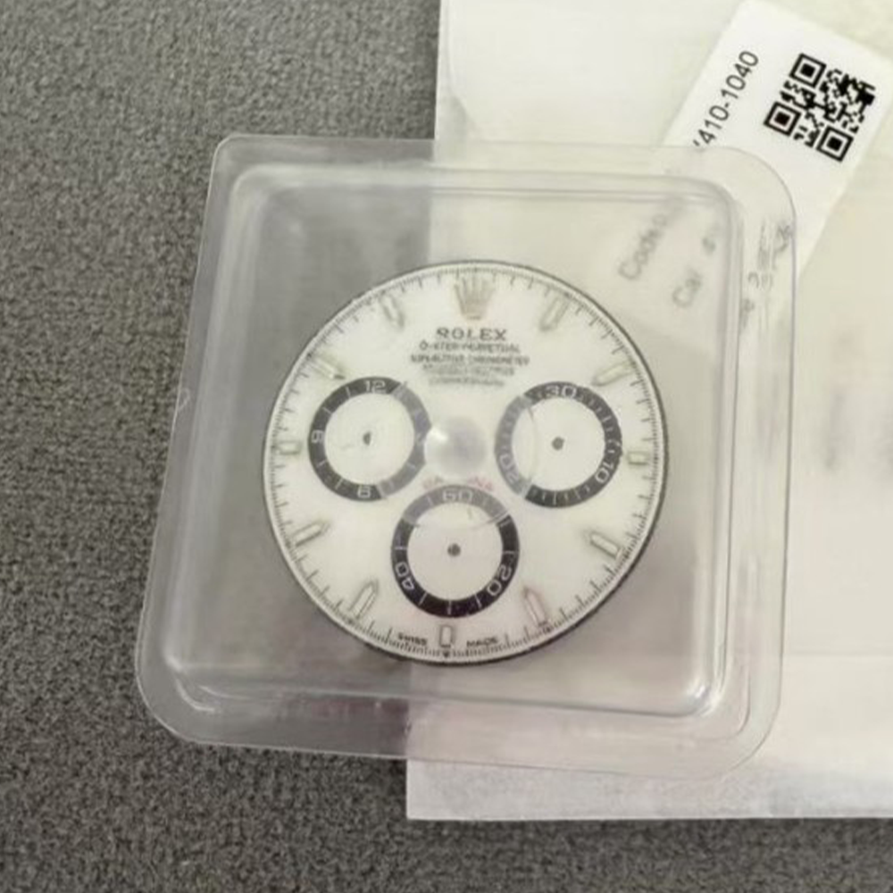 롤렉스 데이토나 스틸 정품 화이트 다이얼, 핸즈 세트 126500