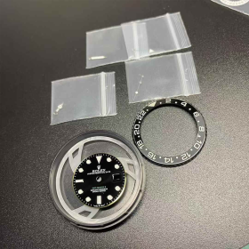 롤렉스 126710GRNR 다이얼 인서트 베젤 핸즈 글라스 데이트휠 용두