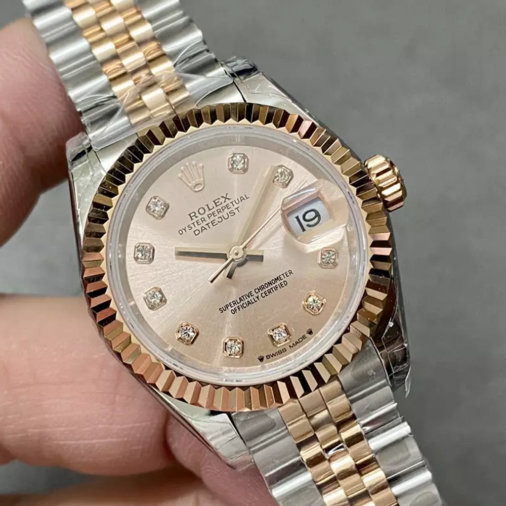 GS공장 롤렉스 데이저스트 28mm 썬더스트 10P 다이얼 로즈골드 콤비 279171