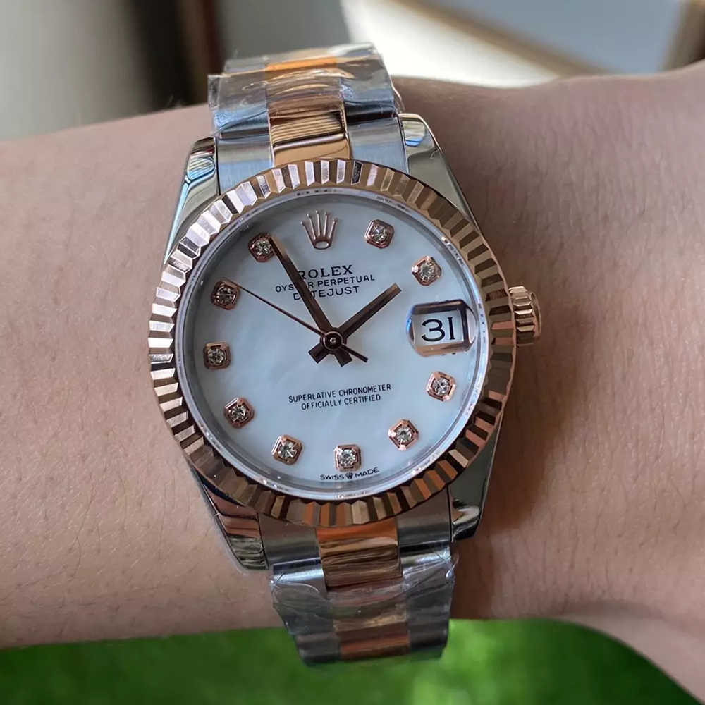 A+공장 롤렉스 데이저스트 31mm 자개 10P 다이얼 로즈골드 콤비 오이스터 278271