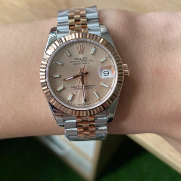 A+공장 롤렉스 데이저스트 31mm 썬더스트 다이얼 로즈골드 콤비 278271