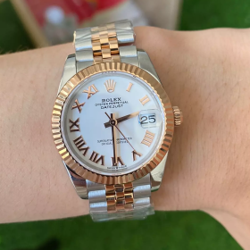 A+공장 롤렉스 데이저스트 31mm 화이트 로만 다이얼 로즈골드 콤비 278271