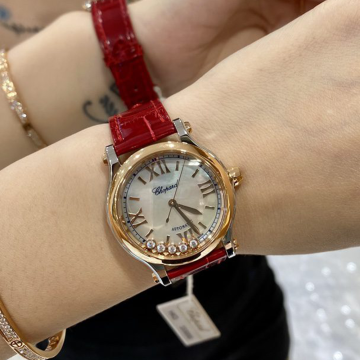 HW공장 쇼파드 해피 스포트 33mm 자개 다이얼 275378