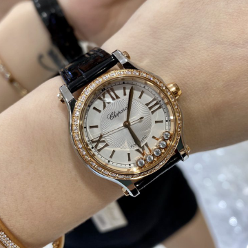 HW공장 쇼파드 해피 스포트 33mm 자개 다이얼 275378