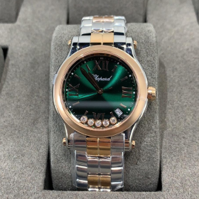 NR공장 쇼파드 해피 스포트 36mm 그린 다이얼 278582-6006