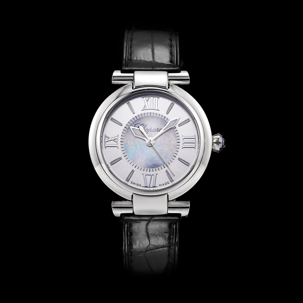 NR공장 쇼파드 임페리알레 화이트 다이얼 스틸 388563-3001