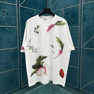 로에베 크루넥 프린트 루즈핏 티셔츠