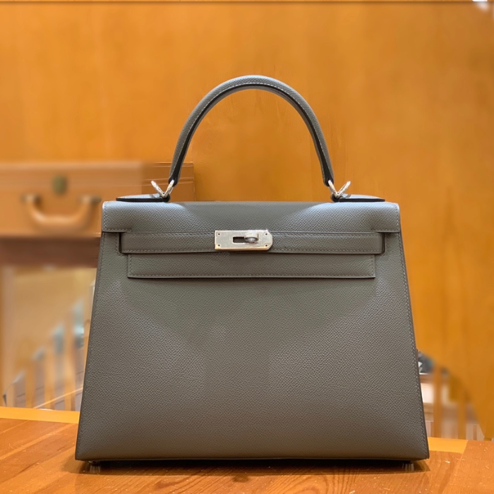 그린엘 에르메스 켈리 28 엡송 퓨터 그레이 실버 버클
