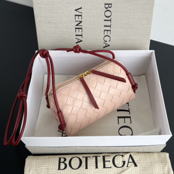 보테가베네타 CONCERT 인트레치아토 숄더백 핑크 794258