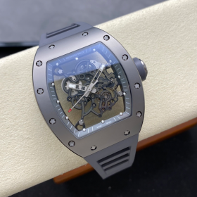 CNC 리차드밀 RM055 부바 왓슨 그레이 티타늄 케이스