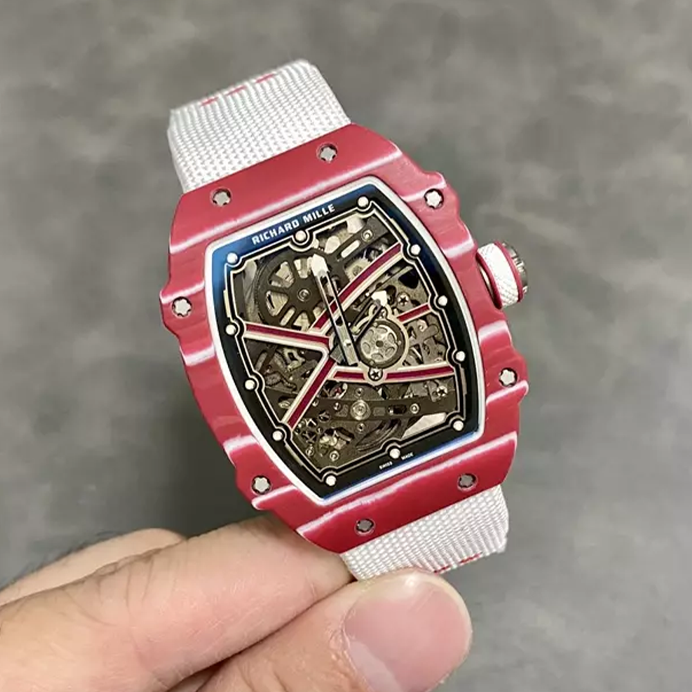 CNC 리차드밀 무타즈 에사 바르심 레드 카본 RM67-02