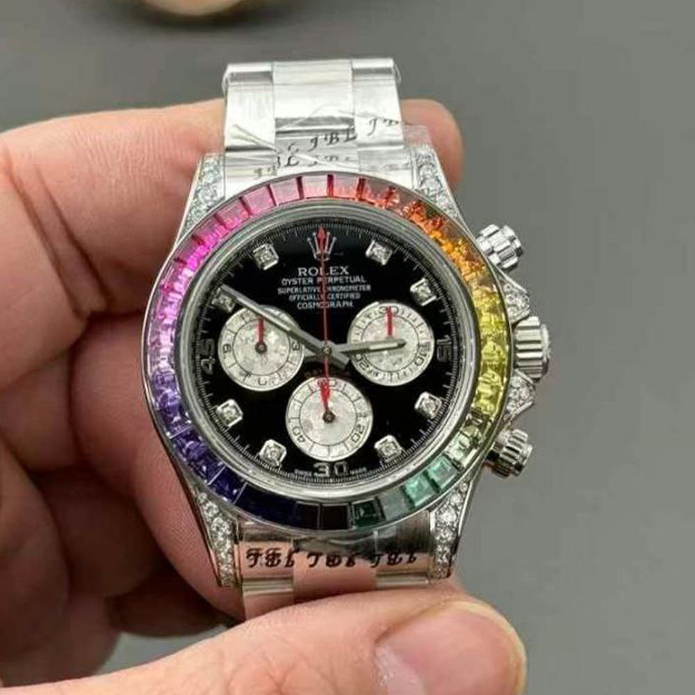 EVO 텅스텐 롤렉스 데이토나 화이트골드 커스텀 제작