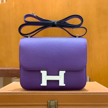 그린엘 에르메스 콘스탄스 18 엡송 판타지 퍼플 실버 버클