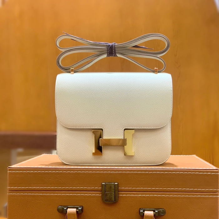 그린엘 에르메스 콘스탄스 18 엡송 밀크셰이크 골드 버클