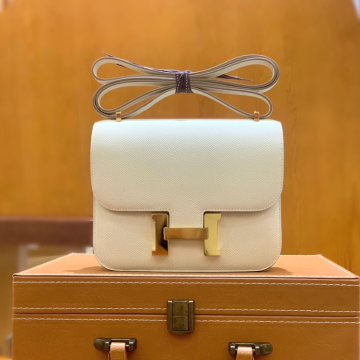 그린엘 에르메스 콘스탄스 18 엡송 밀크셰이크 골드 버클