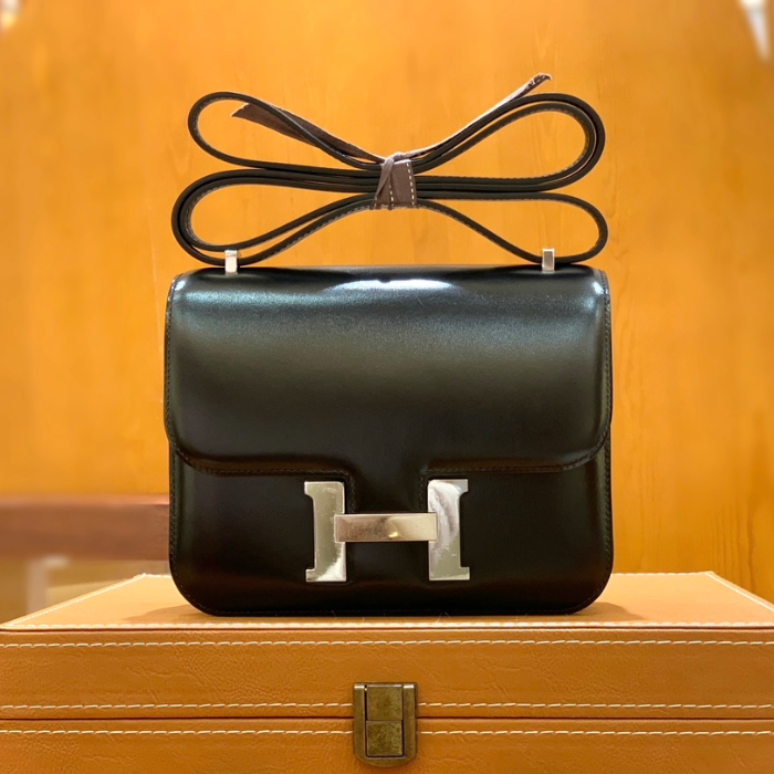 그린엘 에르메스 콘스탄스 18 엡송 유광 블랙 실버 버클