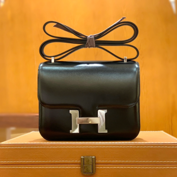 그린엘 에르메스 콘스탄스 18 엡송 유광 블랙 실버 버클