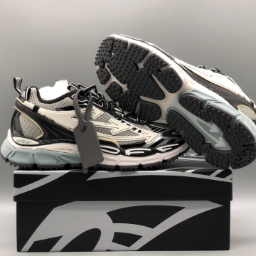 오프화이트 화이트 & 블랙 비 라이트 백 스니커즈