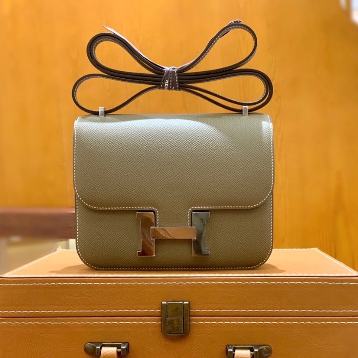 그린엘 에르메스 콘스탄스 18 엡송 그레이 실버 버클