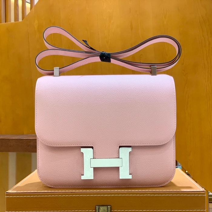 그린엘 에르메스 콘스탄스 24 엡송 사쿠라 핑크 실버 버클