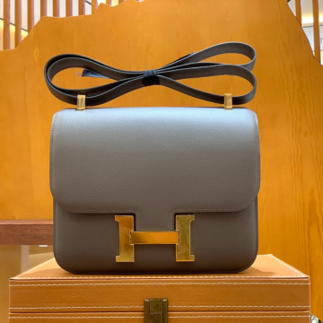 그린엘 에르메스 콘스탄스 24 엡송 퓨터 그레이 골드 버클