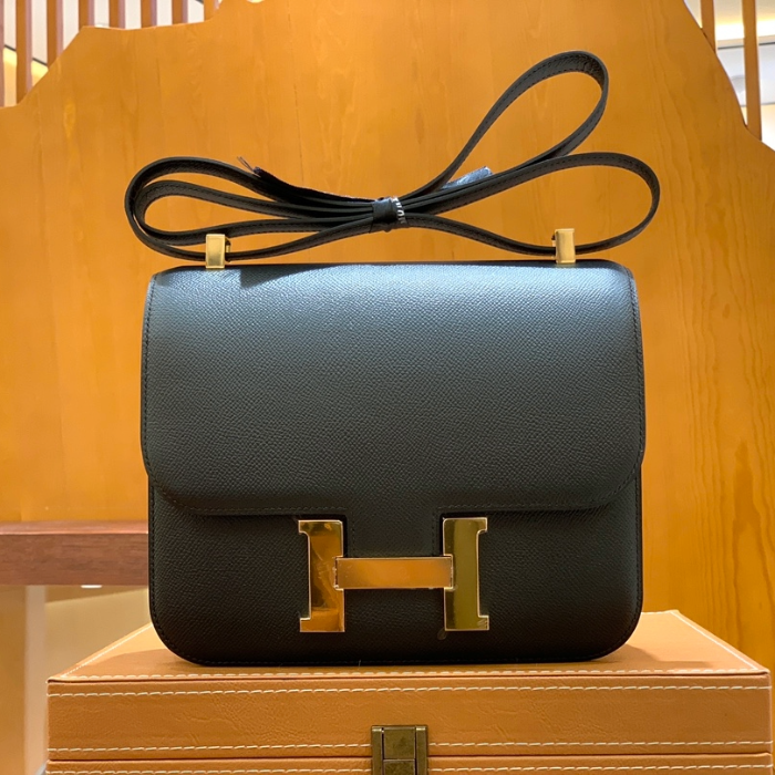 그린엘 에르메스 콘스탄스 24 엡송 블랙 골드 버클