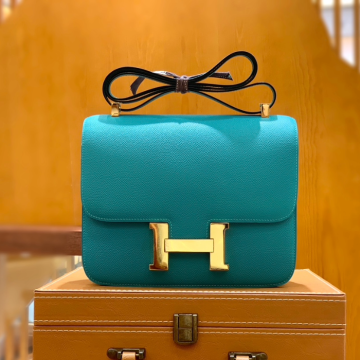 그린엘 에르메스 콘스탄스 24 엡송 베로나 그린 골드 버클