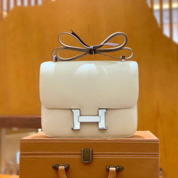 그린엘 에르메스 콘스탄스 24 엡송 밀크셰이크 실버 버클