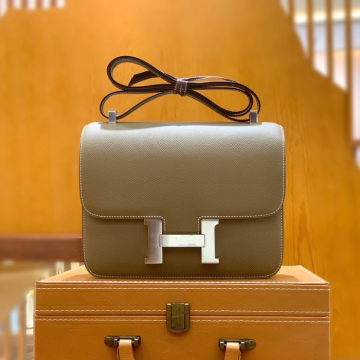 그린엘 에르메스 콘스탄스 24 엡송 그레이 실버 버클