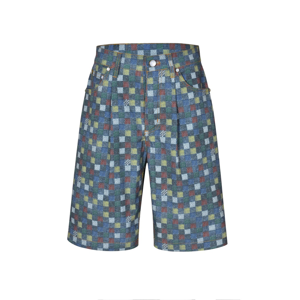 루이비통 다미에 샴브레이 쇼트 슬리브드 팬츠