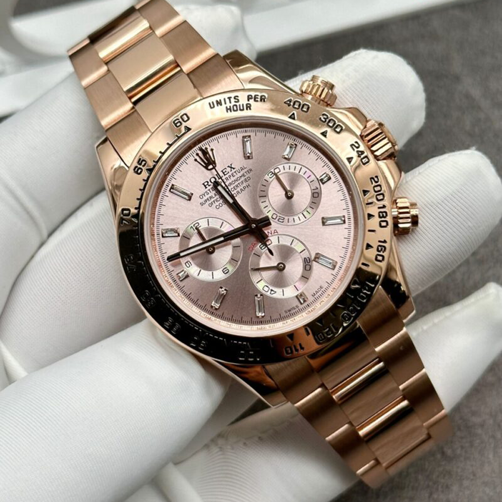CNC 롤렉스 데이토나 로즈골드 금통 116505-0017 40mm 18K