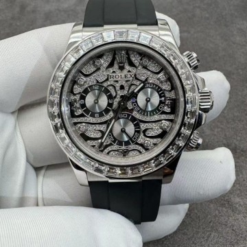 CNC 롤렉스 데이토나 타이거 116589 18K 화이트골드