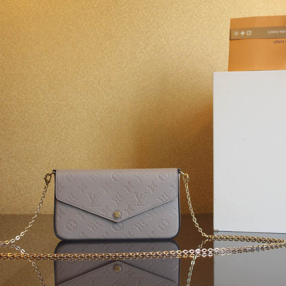 루이비통 포쉐트 펠리시 앙프렝뜨 체인 크로스백 M68697