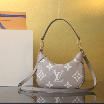 루이비통 바가텔 모노그램 앙프렝뜨 베이지 M46112