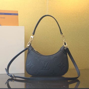 루이비통 바가텔 모노그램 앙프렝뜨 블랙 M46002