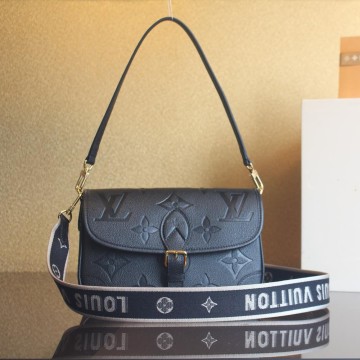 루이비통 다이앤 바이컬러 앙프렝뜨 블랙 M46386