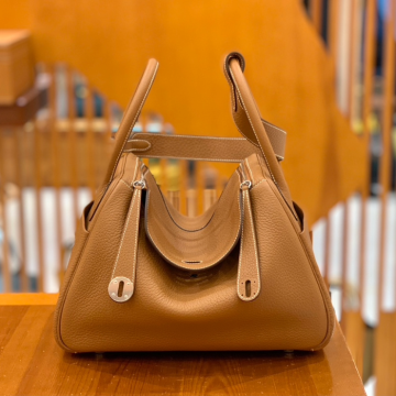 그린엘 에르메스 린디 30 골드 브라운 실버 버클