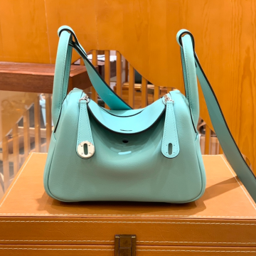 그린엘 에르메스 린디 미니 스위프트 마카롱 실버 버클