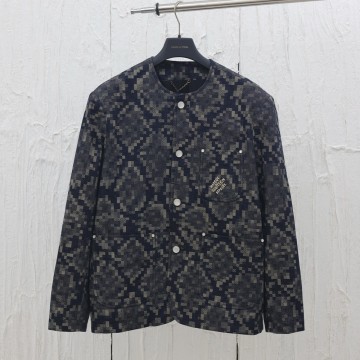 루이비통 그래픽 칼라리스 데님 자켓