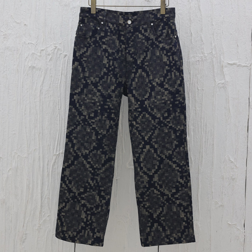 루이비통 그래픽 칼라리스 데님 팬츠