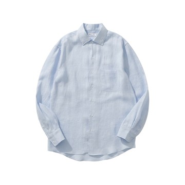 로로피아나 린넨 셔츠 블루