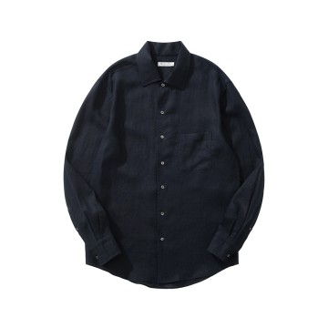 로로피아나 린넨 셔츠 네이비